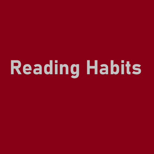 Reading Habits